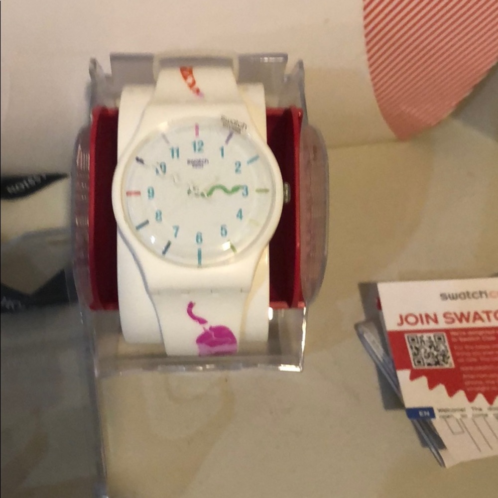SWATCH RARE The Legend White Snake Unisex Watch - Picture 2 of 4